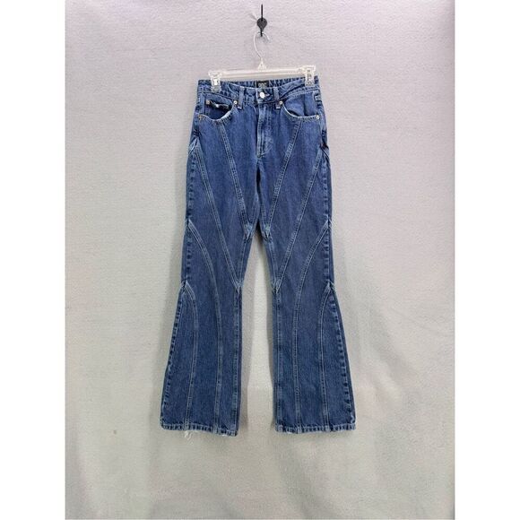 Urban Outfitters BDG High-Waisted Seamed ‘90s Bootcut Jean — Indigo Size 25 - Picture 3 of 11